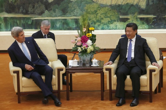Image: U.S. Secretary of State John Kerry Visits China