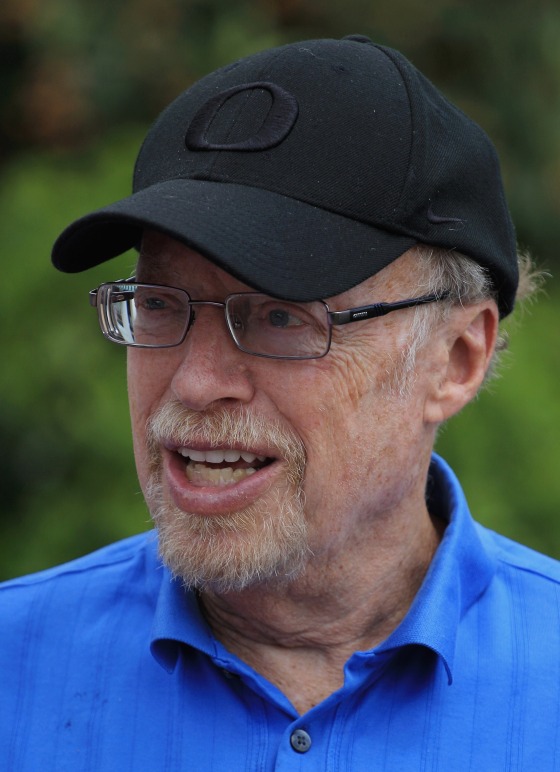 Image: FILE: Nike Founder Phil Knight to Step Down as Chairman
