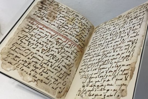 Image: Seventh-century Quran at the University of Birmingham
