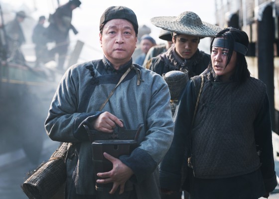 Tzi Ma's character Tao, a Chinese laborer with dreams of democracy for his native country, is one of thousands of Chinese laborers who worked for the Central Pacific Railroad.