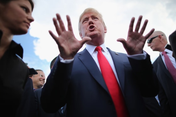 Image: Donald Trump And Ted Cruz Join Capitol Hill Rally Against Iran Deal