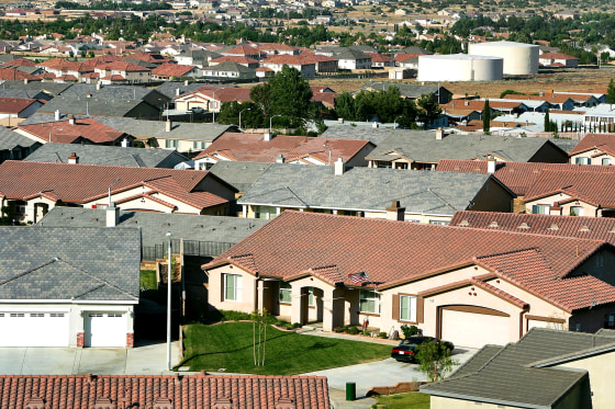 Image: housing development in California