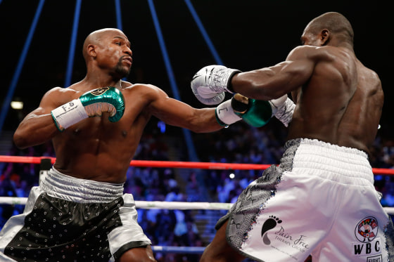 Image: Floyd Mayweather Jr. v Andre Berto