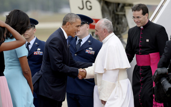 Image: Pope Francis in Washington DC