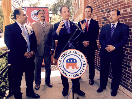 Image: Republican National Committee Chairman Reince Priebus speaks