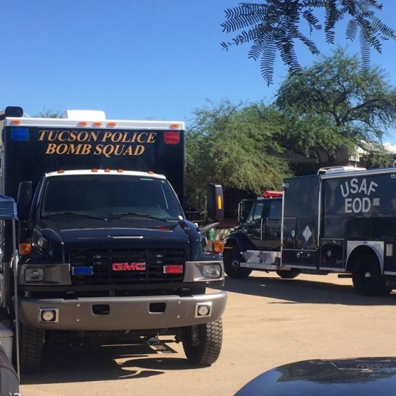 IMAGE: Tuscon fatal bomb blast