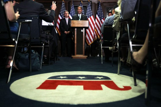 Image: House Republican Leaders Hold Conference Meeting