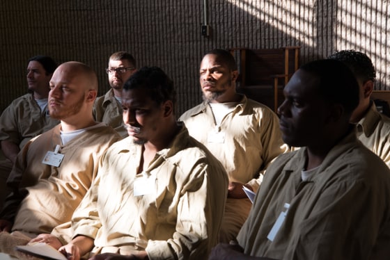 April 22, 2015 - Leesburg, NJ. “This way of living from the heart is a different way of living,” Tumolo told the class in April. “It's not acting with instinct. It's not reactive thinking.”