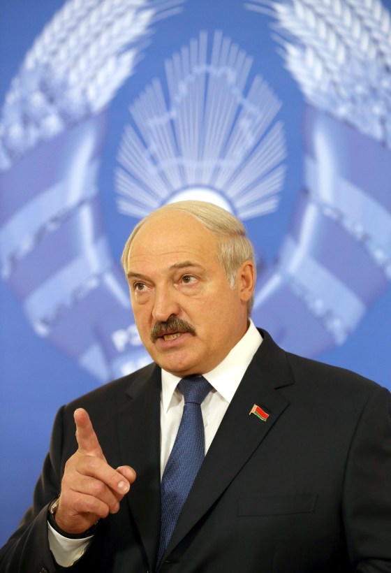 Image: Belarusian President Alexander Lukashenko
