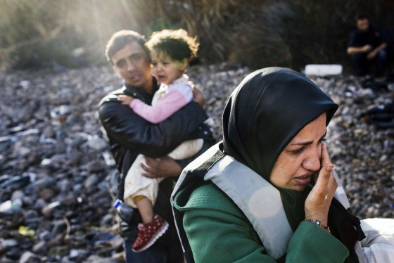 Image: TOPSHOTS-GREECE-EUROPE-MIGRANTS