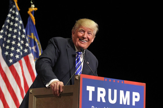 Image: Donald Trump Holds Campaign Rally In Las Vegas