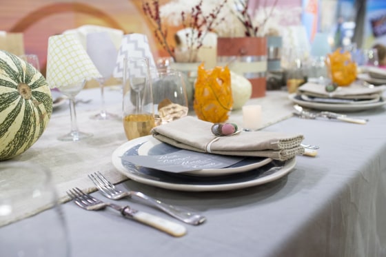 Image: Adorable Thanksgiving table decorations