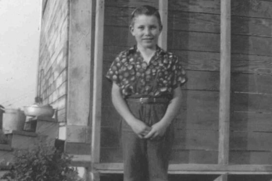 Francisco Jiménez, 14, in Bonetti Ranch in Santa Maria, Calif. The author and academic grew up in a family of migrant farm workers. 