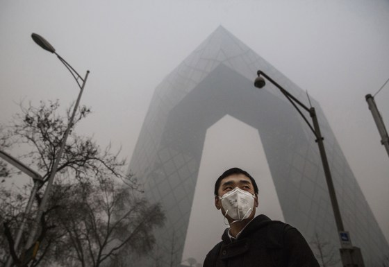 Image: BESTPIX Beijing Blanketed In Heavy Smog