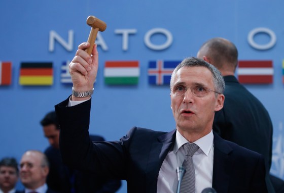 Image: NATO Secretary General Jens Stoltenberg