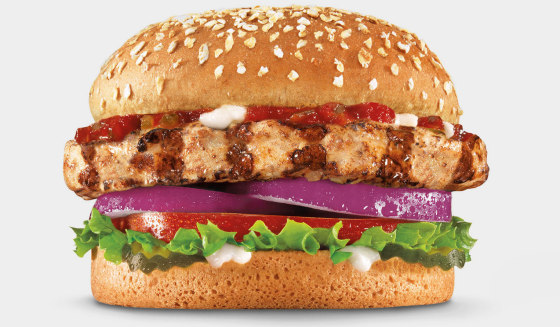 Photo: A Carl's Jr. turkey burger