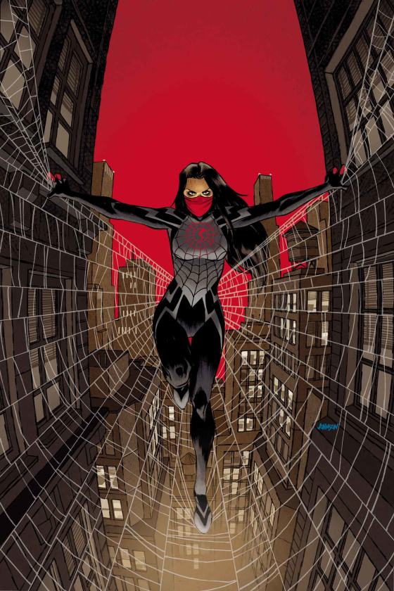 Marvel's new comic book, \"Silk,\" tells the story of Cindy Moon and her crime-fighting alter ego.