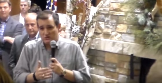 Ted Cruz tells DACA recipient that he would deport her. 