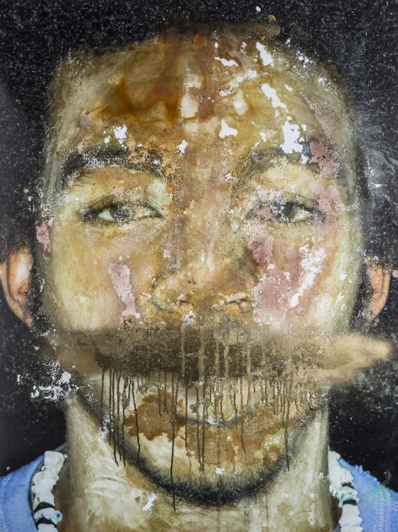 "Kamu" from #InHonor/Photo-based Mixed Media (Ervin A. Johnson)