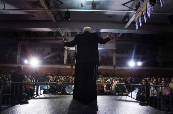 Image: US-VOTE-IOWA-CAUCUS-SANDERS