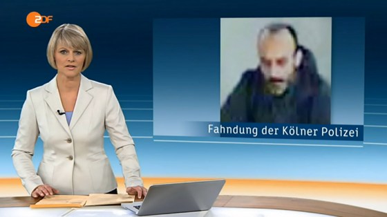 A broadcast by NBC News’ German partner ZDF on Wednesday shows a picture of the man suspected of buying chemicals to make explosives.