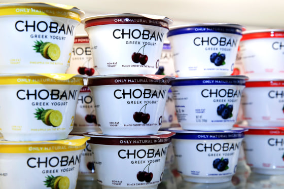 Chobani Greek Yogurt at the Chobani SoHo Café.