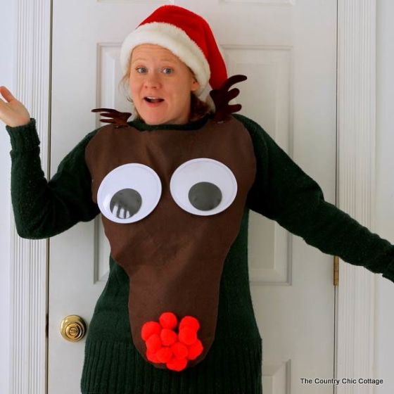 Bad christmas outfits cheap
