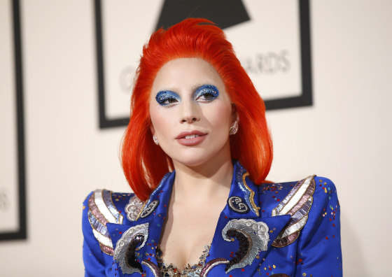 Image: Lady Gaga arrives at the 58th Grammy Awards in Los Angeles