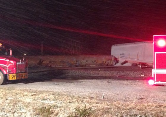 Chautauqua County Sheriff reports18 rail cars detailed in Ripley, 3 w/ hazardous material, 2 leaking ethanol