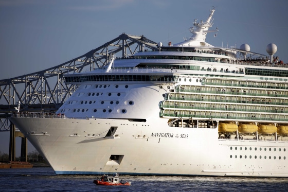 Image: The Royal Caribbean cruise lines Navigator of the Seas