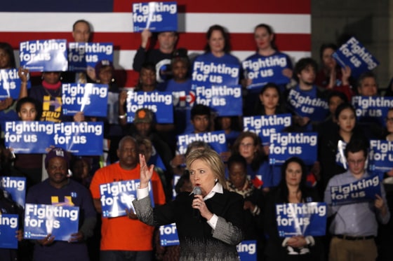 Image: Hillary Clinton Holds Get Out The Vote Rally in Detroit
