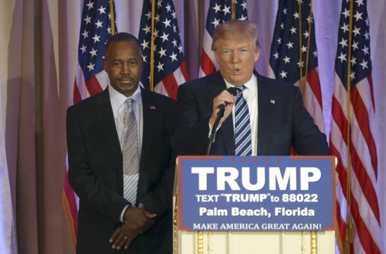 Image: Donald Trump, Ben Carson