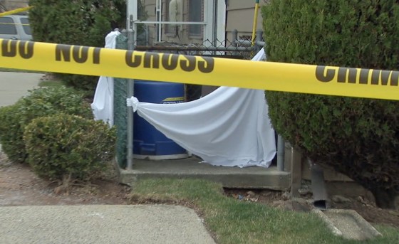 Image: A 28-year-old mother was arrested late Saturday on a charge accusing her of dumping her dead baby into a garbage bag