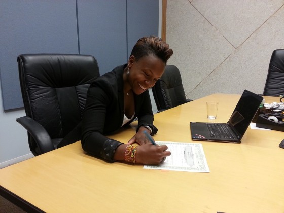 Stephanie Lampkin launched the mobile app Blendoor to disrupt biased hiring. 