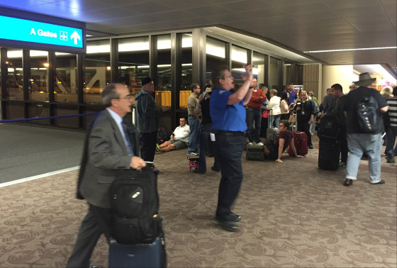 Phoenix Airport-Checkpoint Evacuation