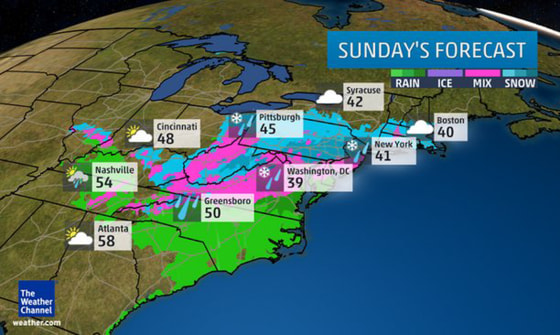 Image Northeast weather