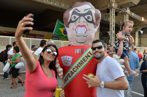 Image: BRAZIL-CORRUPTION-PROTEST