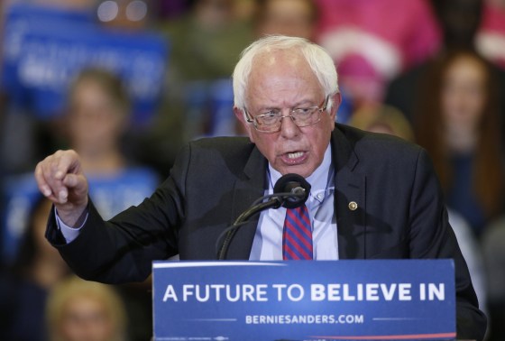 Image: Bernie Sanders Campaigns In Salt Lake City One Day Before Utah Primary