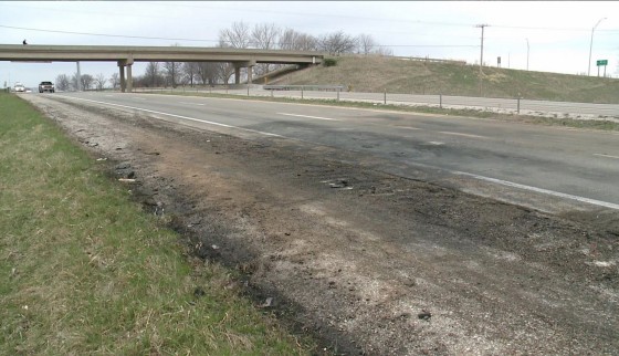 Image: fatal car crash in Des Moines