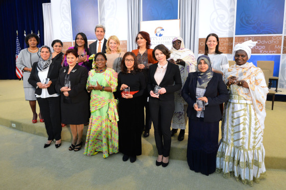 Image: John Kerry International Women of Courage Award