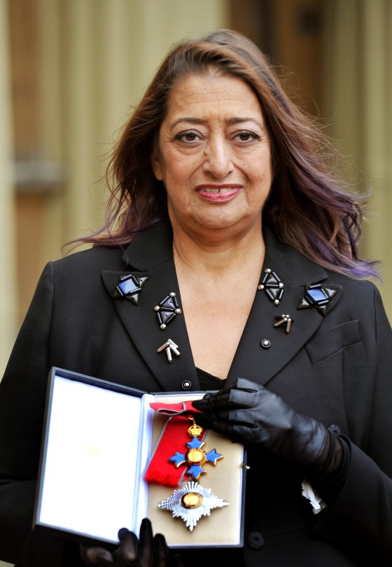 Image: (FILE) Dame Zaha Hadid Dies Aged 65