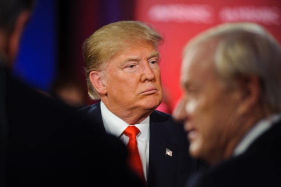 Image: Donald Trump during the MSNBC Town Hall on Wednesday, March 30, 2016 in Madison, Wisconsin