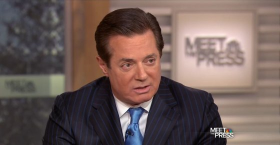 Paul Manafort on Meet the Press