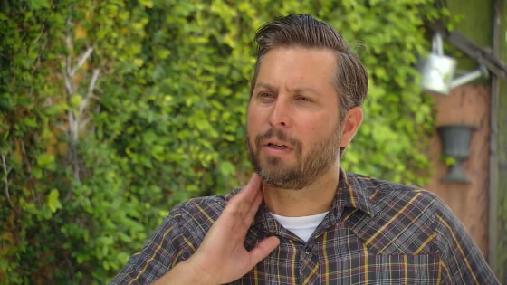 Image: Stefan Reisch suffered a stroke and doctors used a stent retriever to capture the blood clot.