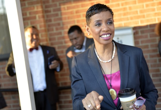 Chris Van Hollen and Donna Edwards in a candidate forum