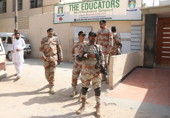 Image: Rangers in Karachi