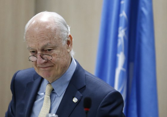 IMAGE: Staffan de Mistura, U.N. Envoy for Syria