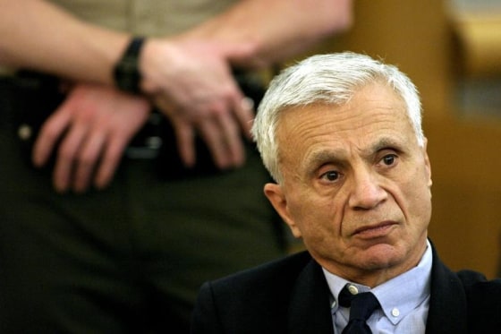 Actor Robert Blake listens to testimony in Los Angeles County Superior Court in Van Nuys, October 31..