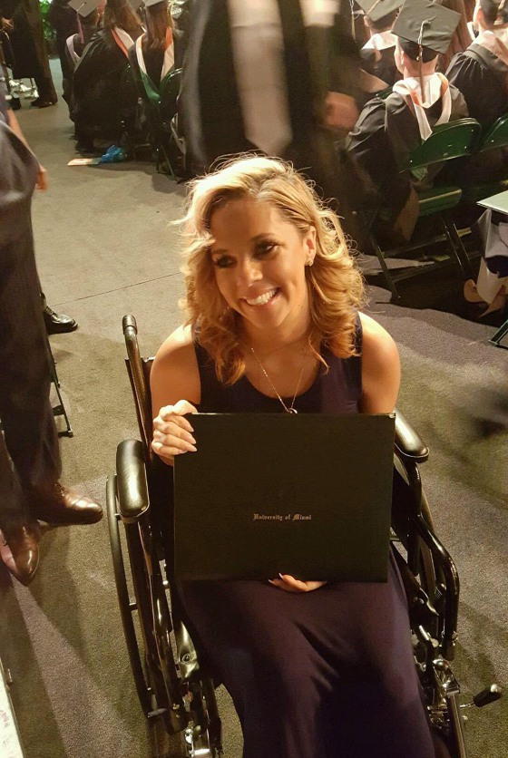 Will Smith's widow, Racquel, accepted his graduate degree posthumously during a University of Miami commencement ceremony.
