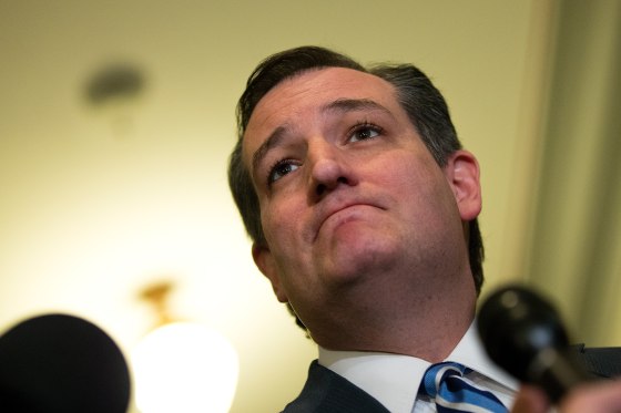 Image: Sen. Ted Cruz (R-TX) Addresses The Media At The Capitol
